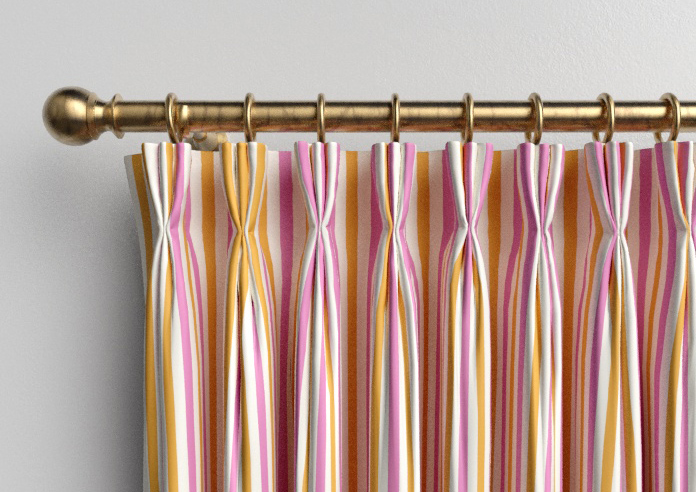 The British Stripe Co. Catherine, Notting Hill No.2 - Made to Measure Curtains - Image 11